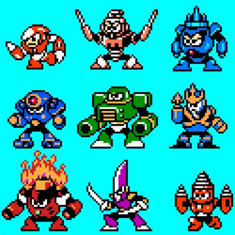 Compiled Mega Man Sprite Sheet by MetroidPeter on DeviantArt.